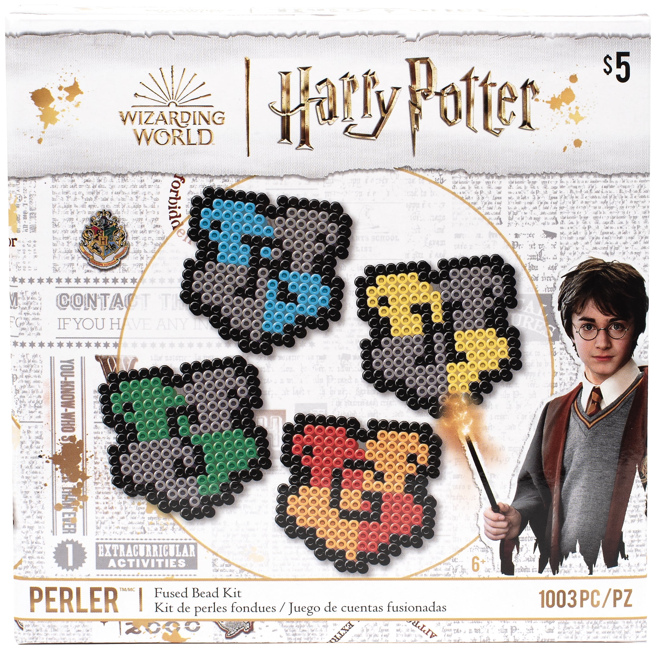 Disney Harry Potter Fused Bead Activity Kit by Perler, Set of
