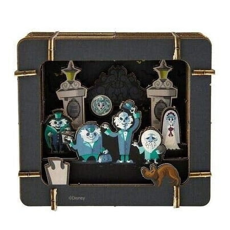 Disney Haunted Mansion 14-Piece Diorama Model Building Kit