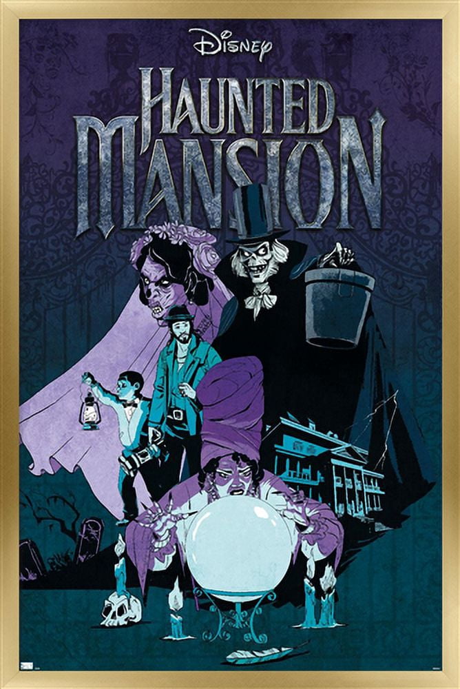Disney Haunted Mansion - Group Wall Poster, 22.375