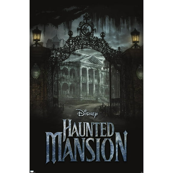 Disney Haunted Mansion - Mansion Wall Poster, 14.725" x 22.375"