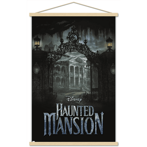Disney Haunted Mansion - Mansion Wall Poster with Magnetic Frame, 22.375" x 34"