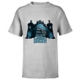 thumbnail image 1 of Disney Haunted Mansion Movie Gracey Manor Gates - Short Sleeve T-Shirt for Kids - Customized-Athletic Heather, 1 of 5