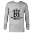 thumbnail image 1 of Disney Haunted Mansion Movie Gracey Manor Shield Crest - Long Sleeve T-Shirt for Men - Customized-Athletic Heather, 1 of 5