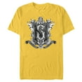 thumbnail image 1 of Disney Haunted Mansion Movie Gracey Manor Shield Crest - Short Sleeve Blended T-Shirt for Adults - Customized-Yellow, 1 of 5