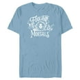 thumbnail image 1 of Disney Haunted Mansion Movie Madame Leota Foolish Mortals - Short Sleeve Blended T-Shirt for Adults - Customized-Ocean Blue, 1 of 5