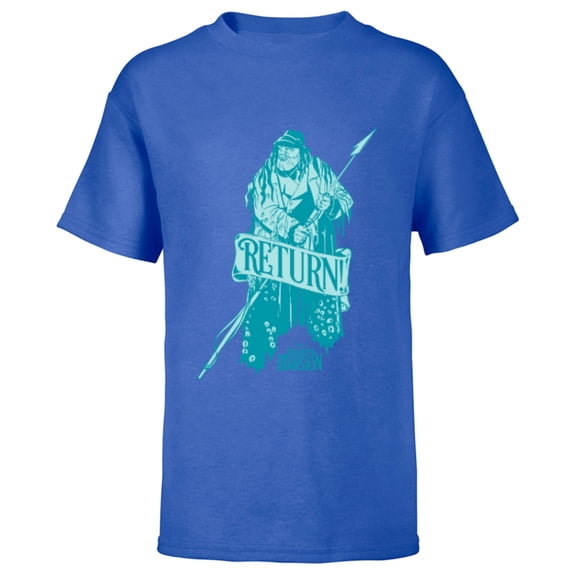 Disney Haunted Mansion Movie Mariner Captain Ghost Return - Short Sleeve T-Shirt for Kids - Customized-Royal