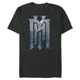 thumbnail image 1 of Disney Haunted Mansion Official Live-Action Movie H.M. Logo - Short Sleeve Blended T-Shirt for Adults - Customized-Dark Heather, 1 of 5
