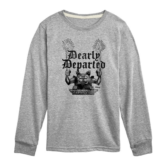 Disney - Haunted Mansion Parks Attraction - Dearly Departed - Toddler & Youth Long Sleeve Graphic T-Shirt