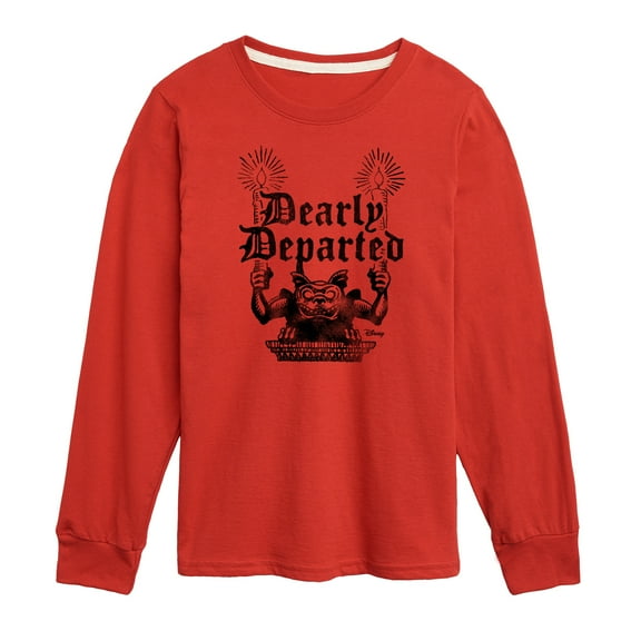 Disney - Haunted Mansion Parks Attraction - Dearly Departed - Toddler & Youth Long Sleeve Graphic T-Shirt
