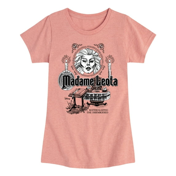 Disney - Haunted Mansion Parks Attraction - Madame Leota - Toddler & Youth Girls Short Sleeve Graphic T-Shirt