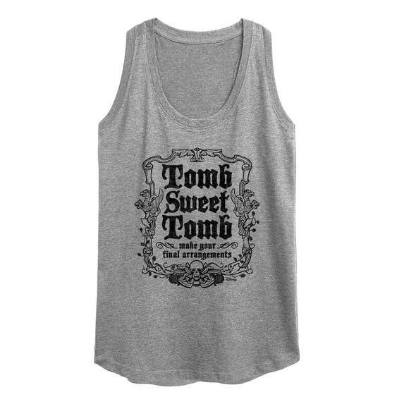Disney - Haunted Mansion Parks Attraction - Tomb Sweet Tomb - Women's Racerback Tank Top