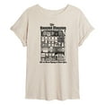 thumbnail image 1 of Disney - Haunted Mansion Parks Attraction - We've Been Dying to Have You - Juniors Ideal Flowy Muscle T-Shirt, 1 of 5