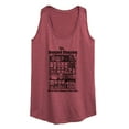 thumbnail image 1 of Disney - Haunted Mansion Parks Attraction - We've Been Dying to Have You - Women's Racerback Tank Top, 1 of 5