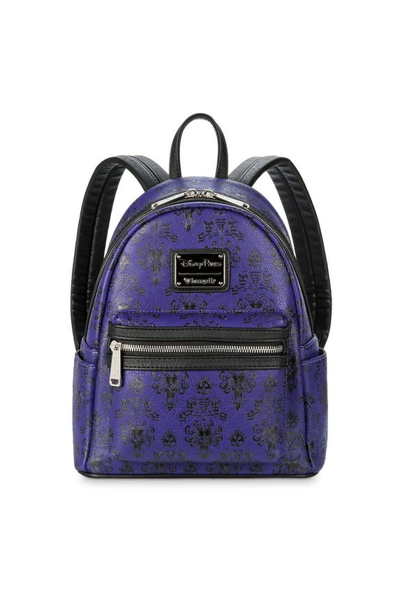 Haunted Mansion Wallpaper Mini Backpack by Loungefly New with Tags