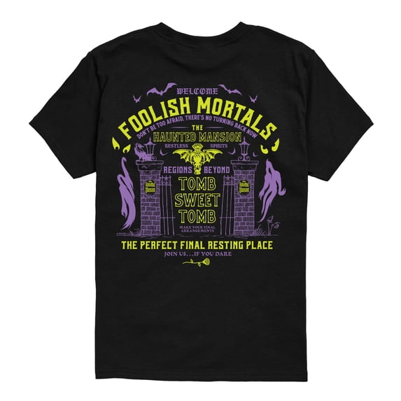 Disney - Haunted Mansion - Youth Boys Short Sleeve Graphic T-Shirt