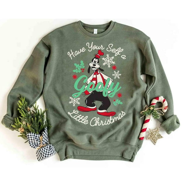 Disney Have A Goofy Christmas Sweatshirt, Mickey & Friends Very Merry