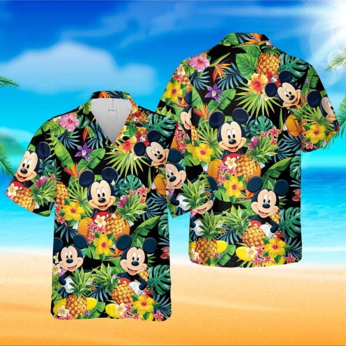 Disney Hawaii Shirt, Mickey Button Shirt, Summer Vacation Hawaii Shirt ...