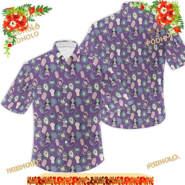 Disney Hawaiian Shirt - Walmart.com