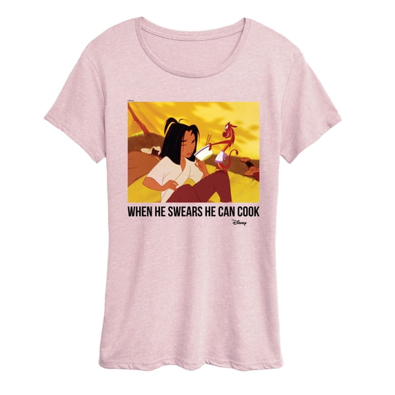 Disney - He Can Cook Mulan Short Sleeve Graphic T-Shirt