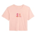 thumbnail image 1 of Disney - Heart Hands Cropped Graphic T-Shirt, 1 of 3