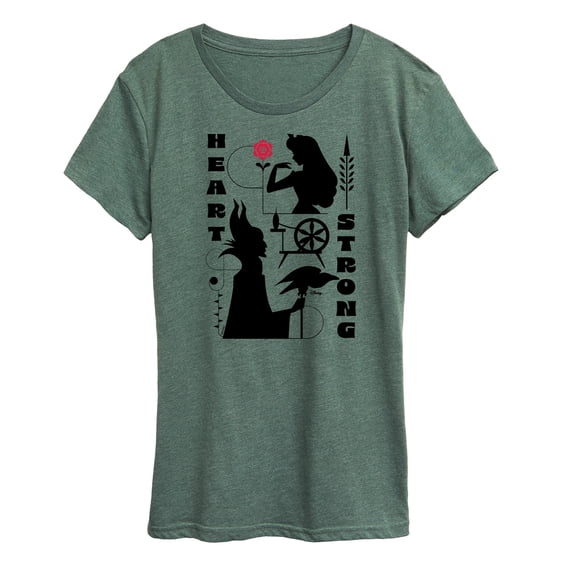 Disney - Heart Strong Aurora Short Sleeve Graphic T-Shirt