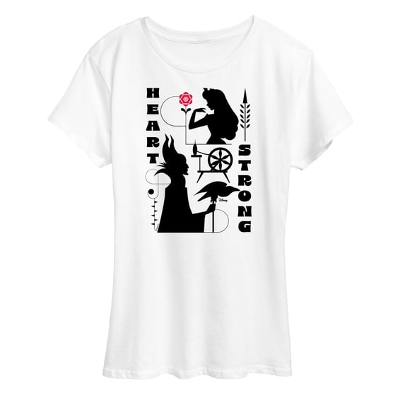 Disney - Heart Strong Aurora - Women's Short Sleeve Graphic T-Shirt