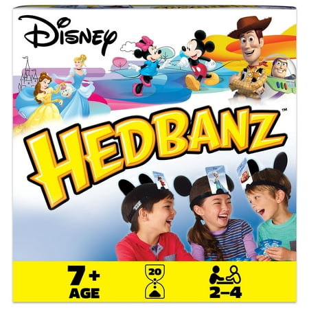 Disney Hedbanz, 2nd Edition Picture-Guessing Family Board Game, for Adults and Kids Ages 7 and up (Styles May Vary)