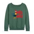 thumbnail image 1 of Disney - Hei Hei  - Women's Lightweight French Terry Long Sleeve Shirt, 1 of 4