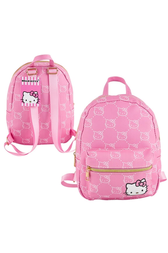 Disney Hello Kitty 10 inches Mini PU Backpack, girls, Pink