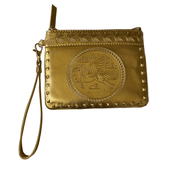 Disney Hercules 25th Anniversary Golden Wristlet Wallet