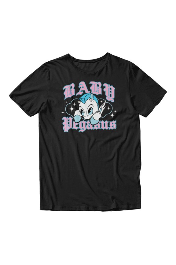 Hercules Cute Baby Pegasus Men's T Shirt (Black, S-XXXL)