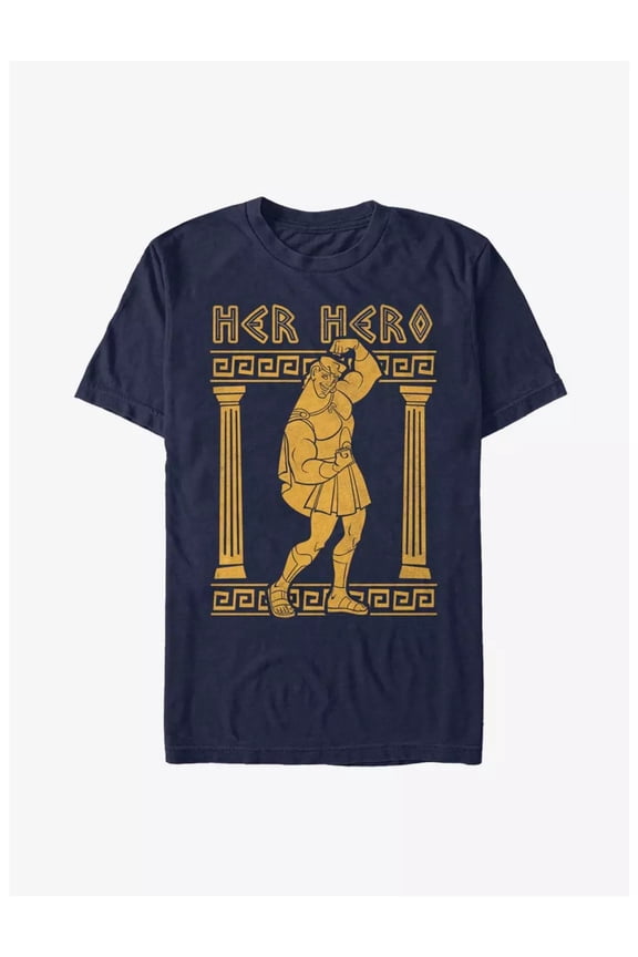 Disney Hercules Her Hero Herc Strength Training Graphic T-shirt