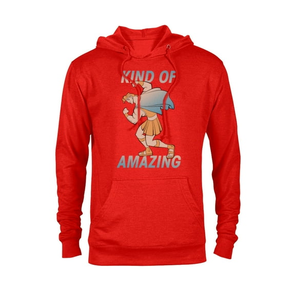 Disney Hercules Kind of Amazing T-Shirt - Pullover Hoodie for Adults - Customized-Red Heather