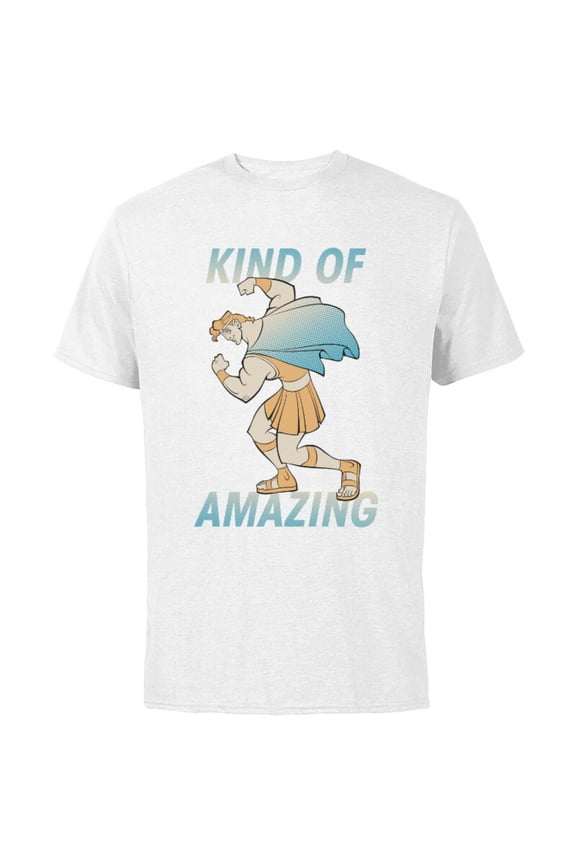 Hercules Kind of Amazing T-Shirt - Short Sleeve Cotton T-Shirt for Adults - Customized-White