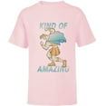 thumbnail image 1 of Disney Hercules Kind of Amazing T-Shirt - Short Sleeve T-Shirt for Kids - Customized-Soft Pink, 1 of 5