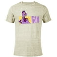 thumbnail image 1 of Disney Hercules Pain - Short Sleeve Blended T-Shirt for Adults – Customized-Yellow, 1 of 5