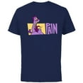 thumbnail image 1 of Disney Hercules Pain - Short Sleeve Cotton T-Shirt for Adults – Customized-Navy, 1 of 5