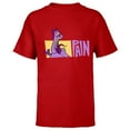 thumbnail image 1 of Disney Hercules Pain - Short Sleeve T-Shirt for Kids – Customized-Red, 1 of 5
