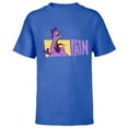 thumbnail image 1 of Disney Hercules Pain - Short Sleeve T-Shirt for Kids – Customized-Royal, 1 of 5