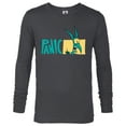 thumbnail image 1 of Disney Hercules Panic - Long Sleeve T-Shirt for Men – Customized-Charcoal Heather, 1 of 5