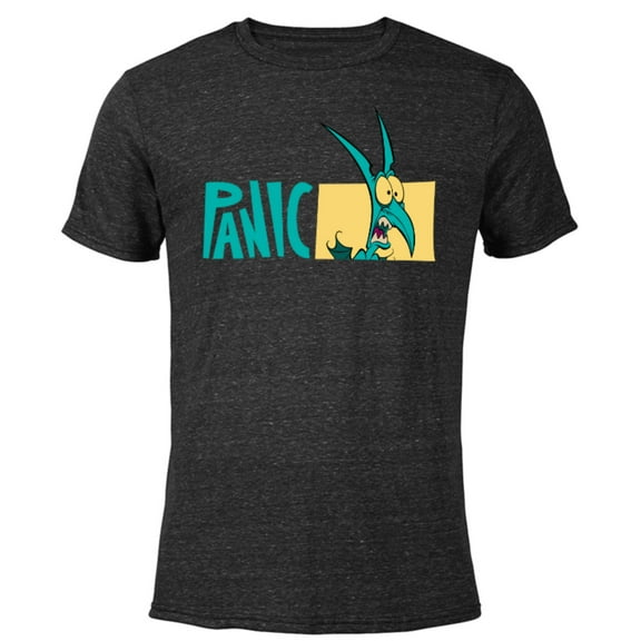 Disney Hercules Panic - Short Sleeve Blended T-Shirt for Adults – Customized-Black