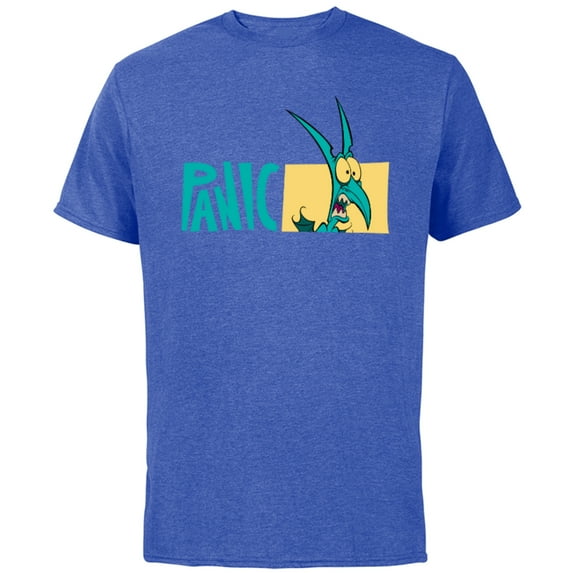 Disney Hercules Panic - Short Sleeve Cotton T-Shirt for Adults – Customized-Royal Heather