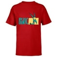thumbnail image 1 of Disney Hercules Panic - Short Sleeve T-Shirt for Kids – Customized-Red, 1 of 5