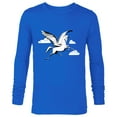 thumbnail image 1 of Disney Hercules Pegasus Winged Horse - Long Sleeve T-Shirt for Men – Customized-Royal, 1 of 5