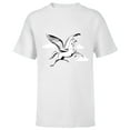 thumbnail image 1 of Disney Hercules Pegasus Winged Horse - Short Sleeve T-Shirt for Kids – Customized-White, 1 of 5