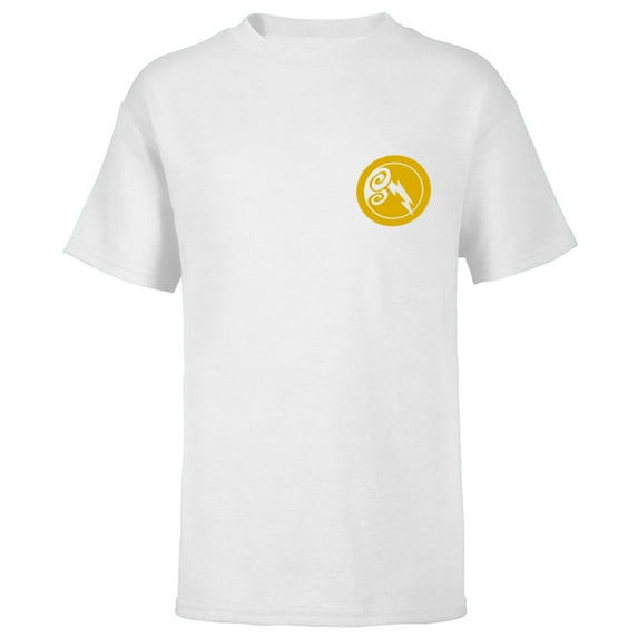 Disney Hercules Zeus Lightning Bolt - Short Sleeve T-Shirt for Kids – Customized-White