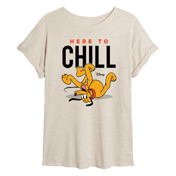 Disney - Here To Chill - Juniors Ideal T-Shirt