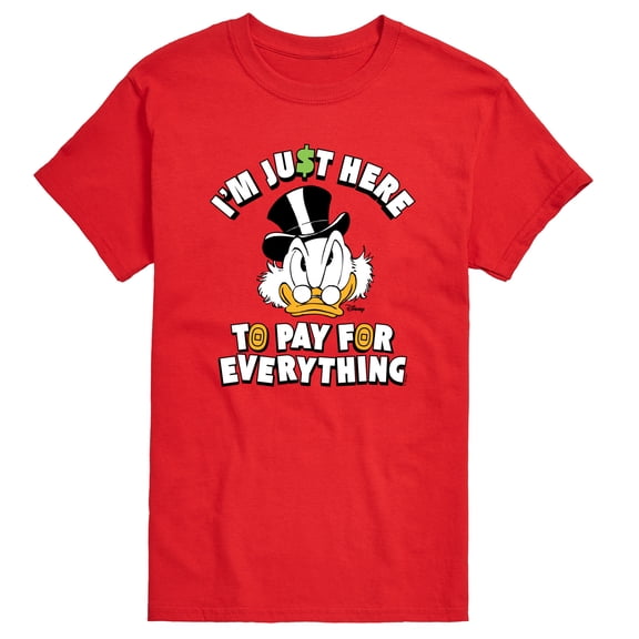 Disney - Here To Pay For Everything - Men's Short Sleeve Graphic T-Shirt