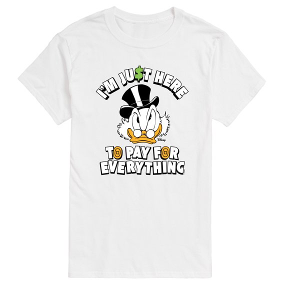Disney - Here To Pay For Everything - Men's Short Sleeve Graphic T-Shirt