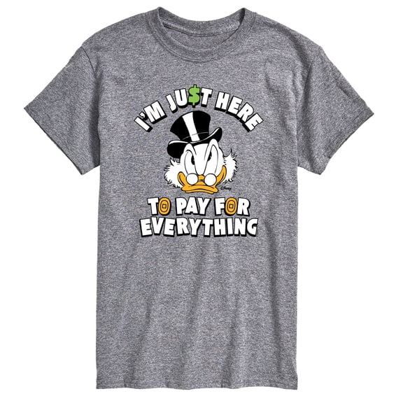 Disney - Here To Pay For Everything - Men's Short Sleeve Graphic T-Shirt